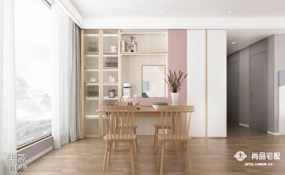 等装第二套房,一定要装餐边柜,坚决做满墙!