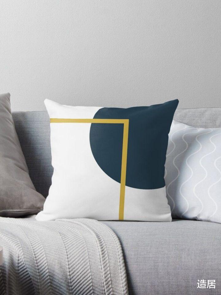 |选对抱枕的沙发，装饰效果翻倍
