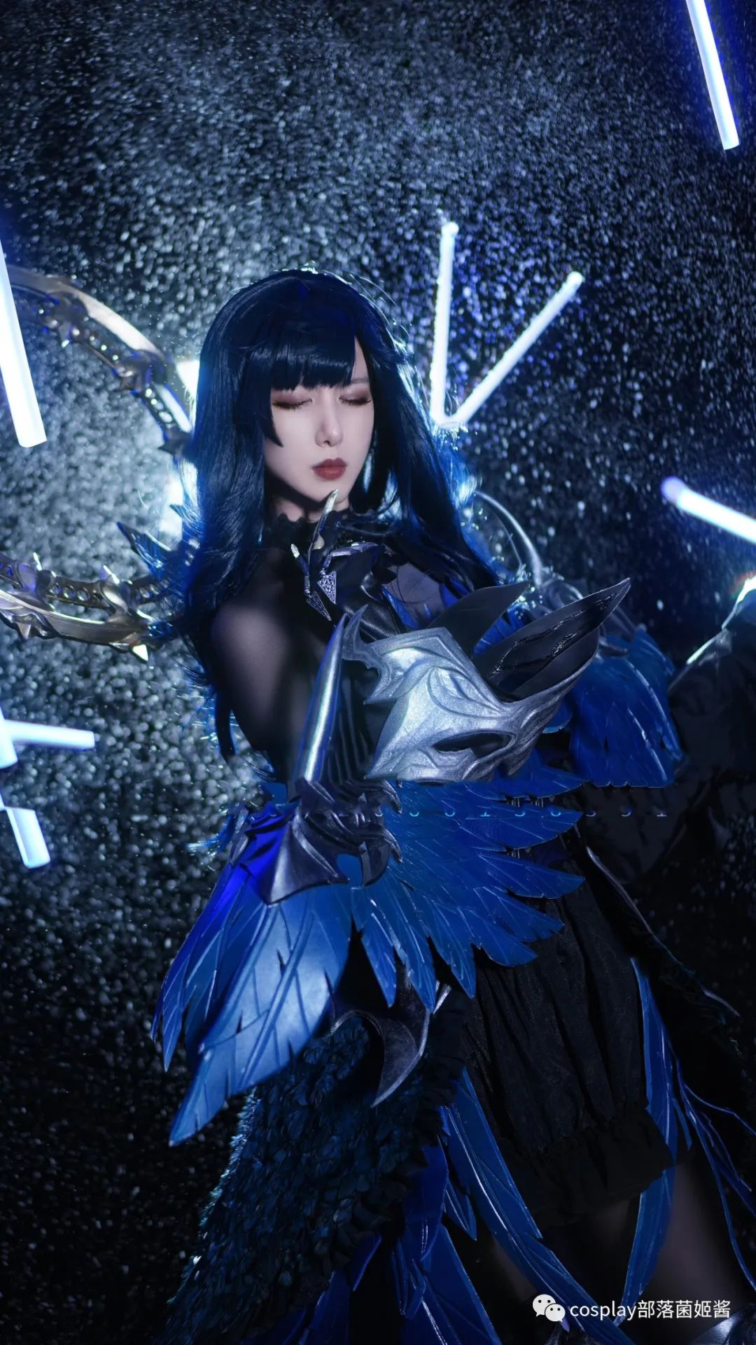 格里夫|cos：FF14阿洛格里夫·盖娅cos正片@夜子