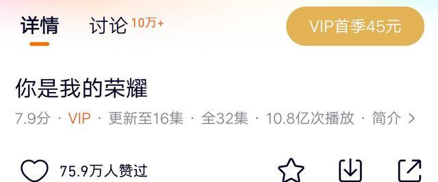 你是我的荣耀|作为时下最趋之若鹜的热播电视剧，《你是我的荣耀》究竟有多火？