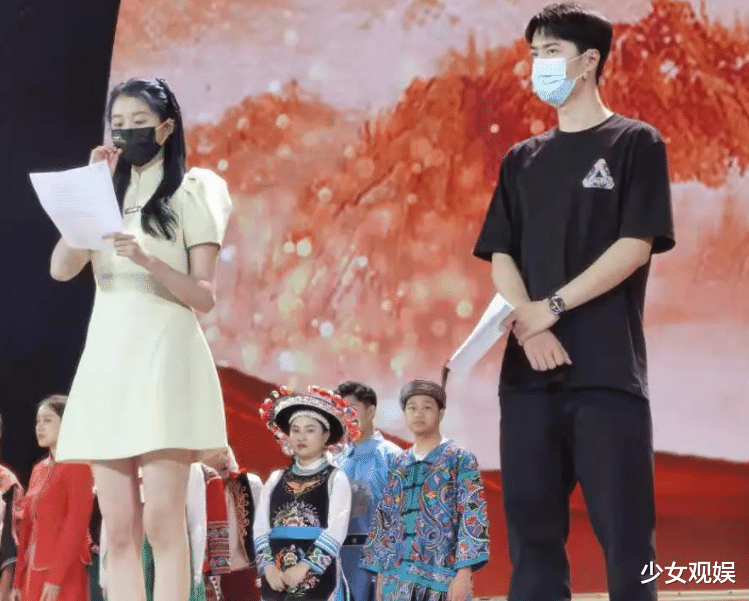 王一博|粉丝骂战过后，工作室更博倡议，王一博随后同框关晓彤录节目