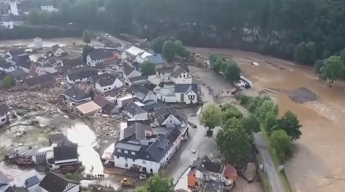 德國“偶遇”千年洪災，房屋被毀道路沖垮，數千民眾至今沒有下落-圖3