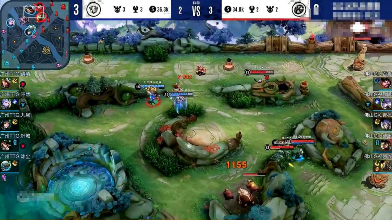 gk|GK对阵TTG遭遇惨败，被XYG击败后难以适应版本，百兽被队友气哭了