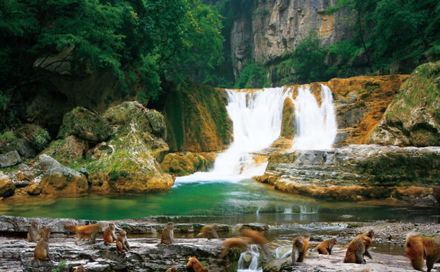 山西省 山西低调的4A景区，门票70元，风景秀丽，被誉为“北方小桂林”