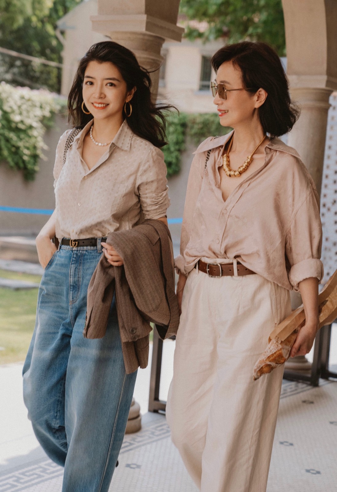 混搭时尚Anna|女人过了50岁后，别再用打底裤配T恤，学学三木妈妈，洋气又减龄