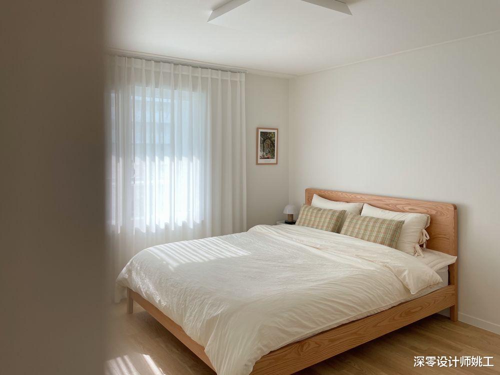 |有这样一套72㎡，我能住到老，白墙+原木用朴素色调装出了舒适