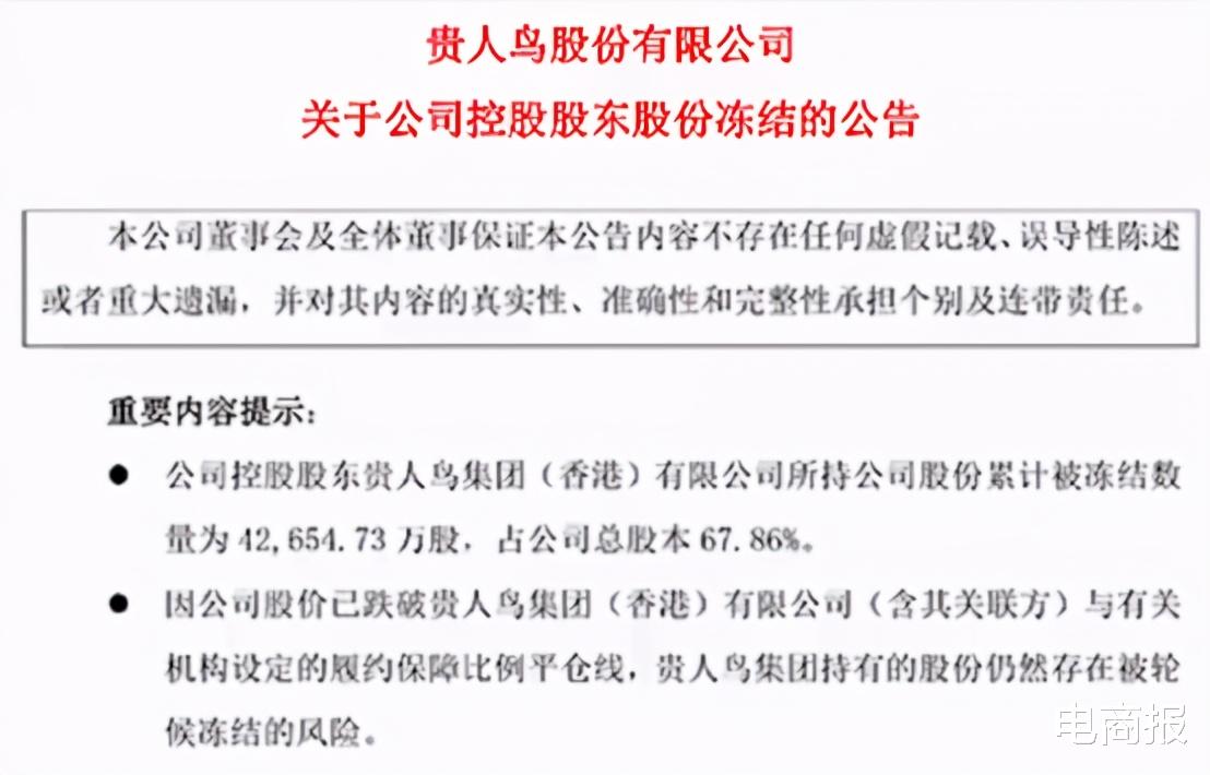 贵人鸟 刘德华都救不了这个“大牌”！曾是A股鞋王，如今巨亏20多亿，濒临破产