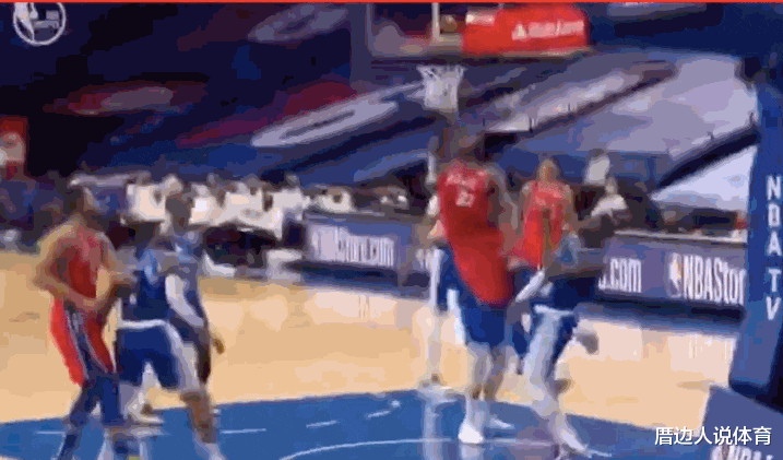 乔尔·恩比德|时隔7年再吃一级恶犯！詹皇双手推倒恩比德，对手重摔老詹辩解无效