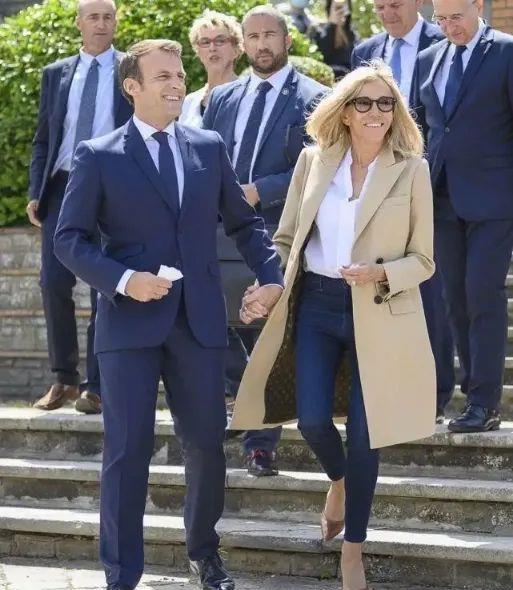 整容|法第一夫人又整容，扎公主头自信亮相，比小28岁阿根廷夫人还少女