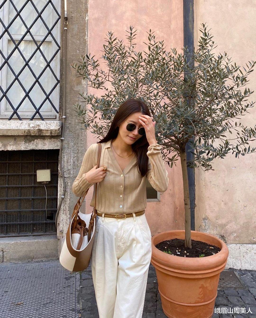 峨眉山周美人 收起你的卫衣吧！今秋这件“knitwear衫”火了，时髦优雅，还特百搭