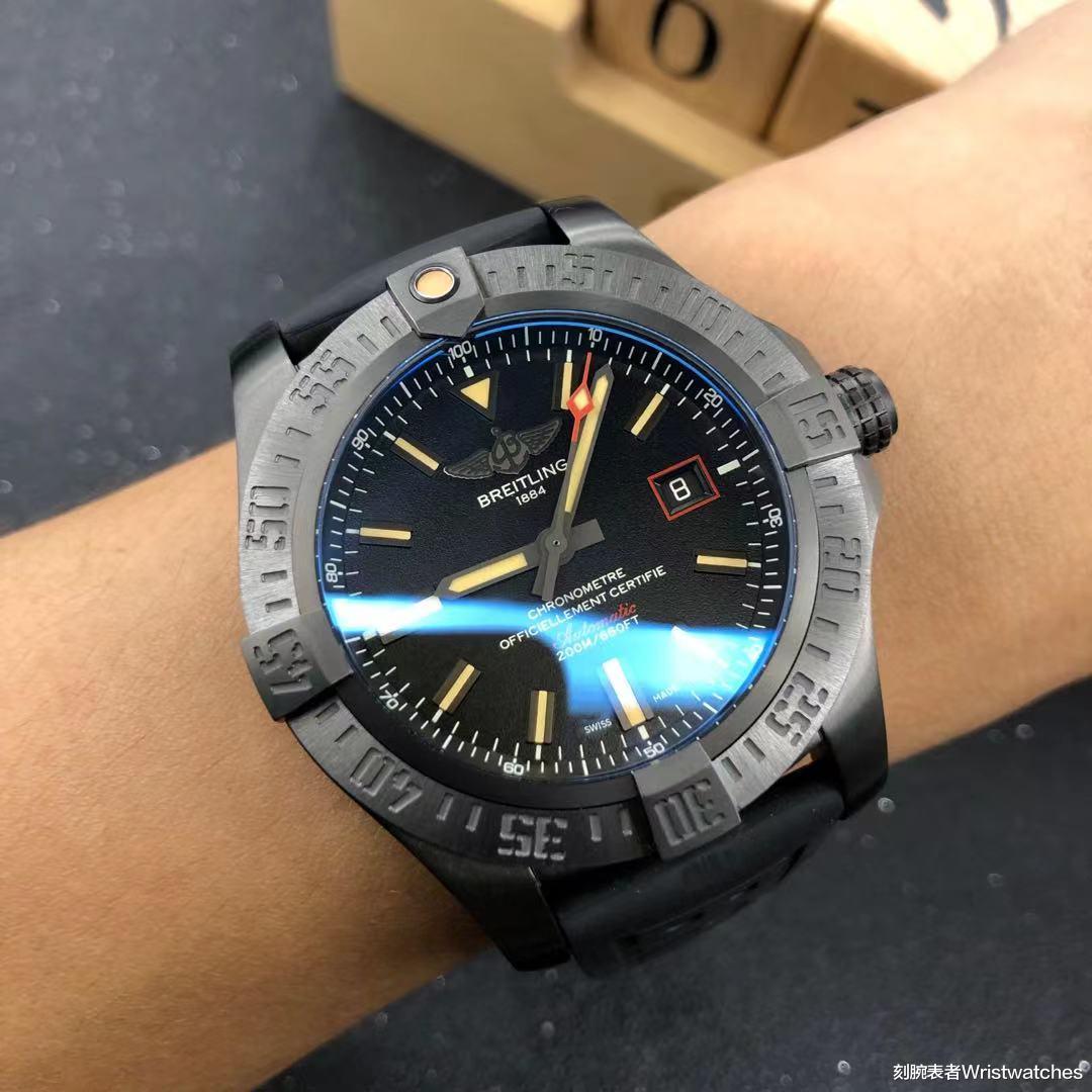 刻腕表者Wristwatches|GF厂百年灵黑鸟侦察机v4版复刻表升级了哪些细节!