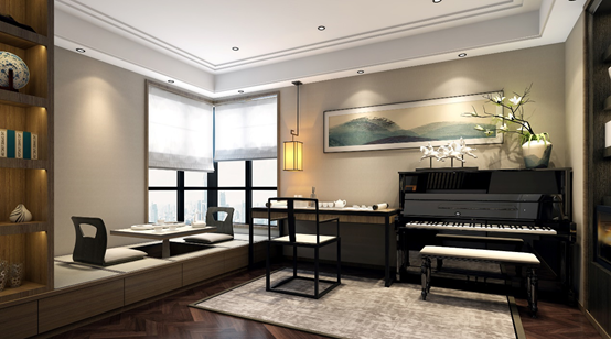 |爱尚家装饰高性价比 | 220㎡奢华新中式 精致典雅的双重感受