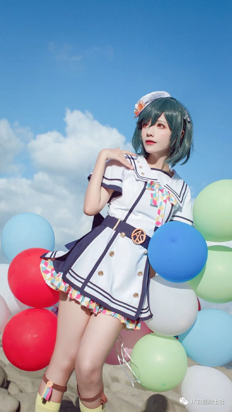 海贼王|cos：虹咲学园偶像三船栞子cos正片@流一