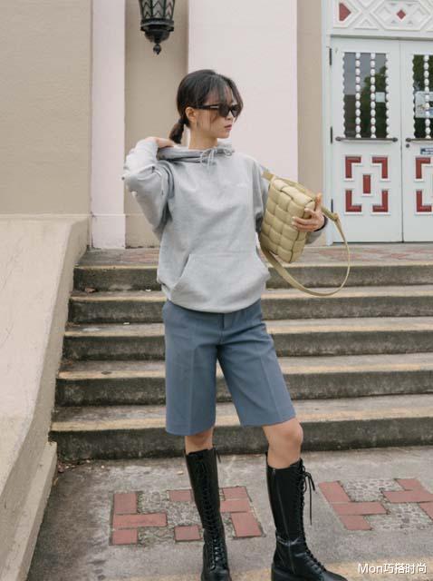Mon巧搭时尚|到底多长的靴子，小个子女生穿起来才显高？看潮人，选错矮半截！