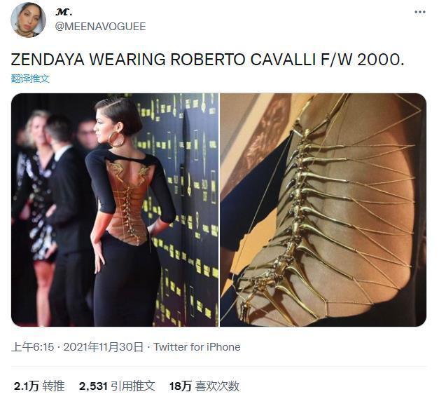 赞达亚|好莱坞新一代红毯女王！蛇骨露背装辣翻全网，身材逆天大长腿