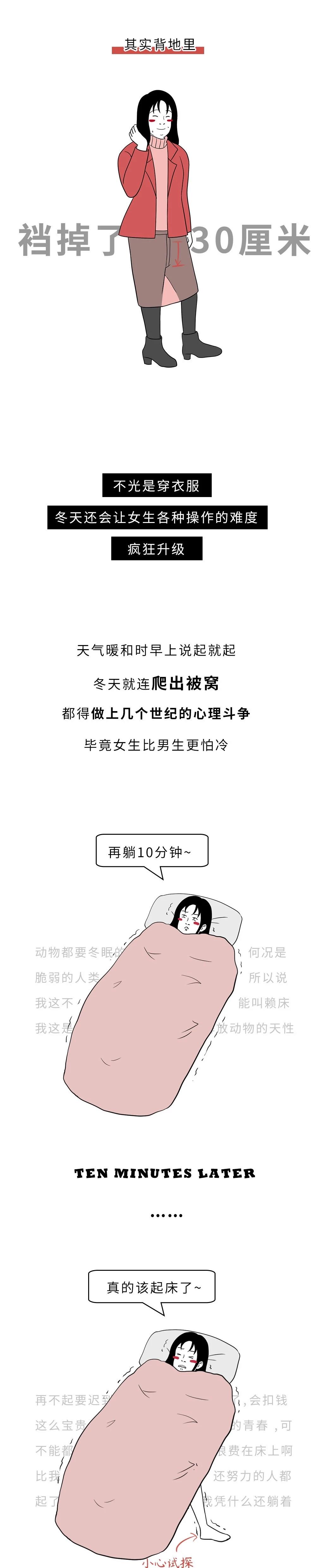 acgn漫评|女孩子过冬，究竟有多“难”？一组漫画解惑（男生看到请划走！）