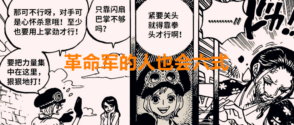 海贼王|海贼王1021话:罗宾除了学会鱼人空手道之外,她还学会了海军六式