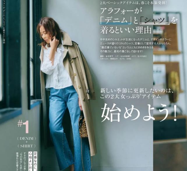 行星秘闻|早秋牛仔单品穿搭,简单又气质,精致还好看