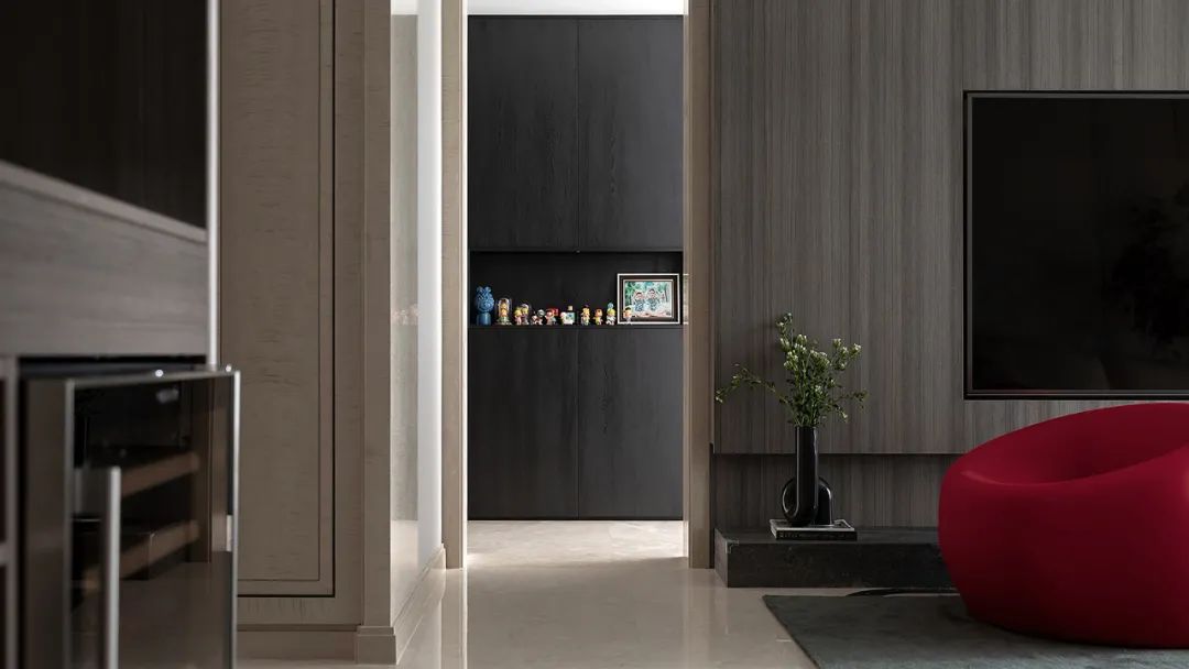 别墅装修 || 228㎡魔都低调静谧大平层,构筑当代人居艺术美学