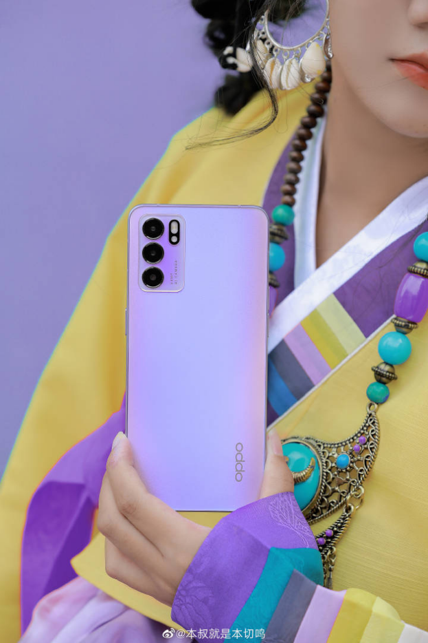 oppo reno|拍照前先化妆？没那么麻烦，用Reno6一秒就能拥有自然“妆”态