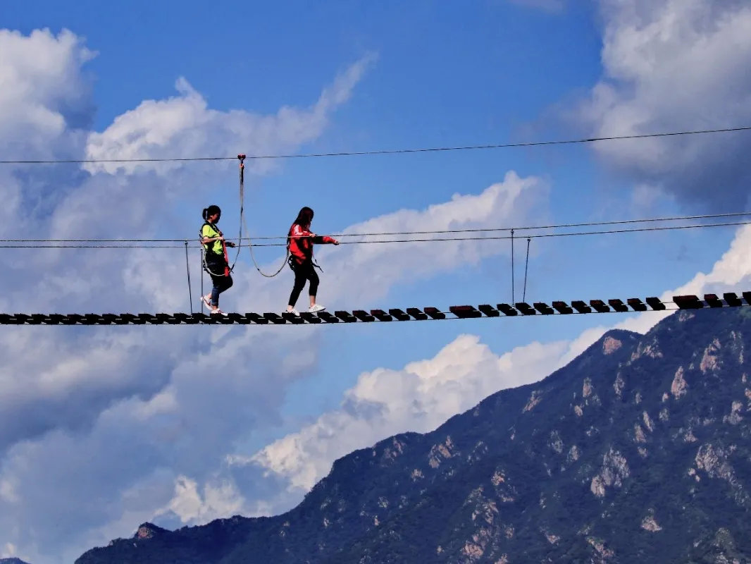 庄里微热门 野三坡第十四届开山节盛大启幕 荣盛康旅为野三坡发展持续助力