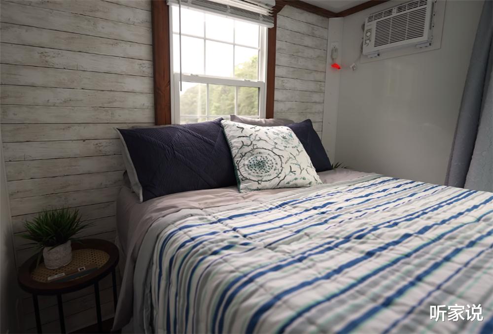 听家说 钓鱼爱好者的水上船屋：将36㎡设计成两室两厅，住一家六口没问题