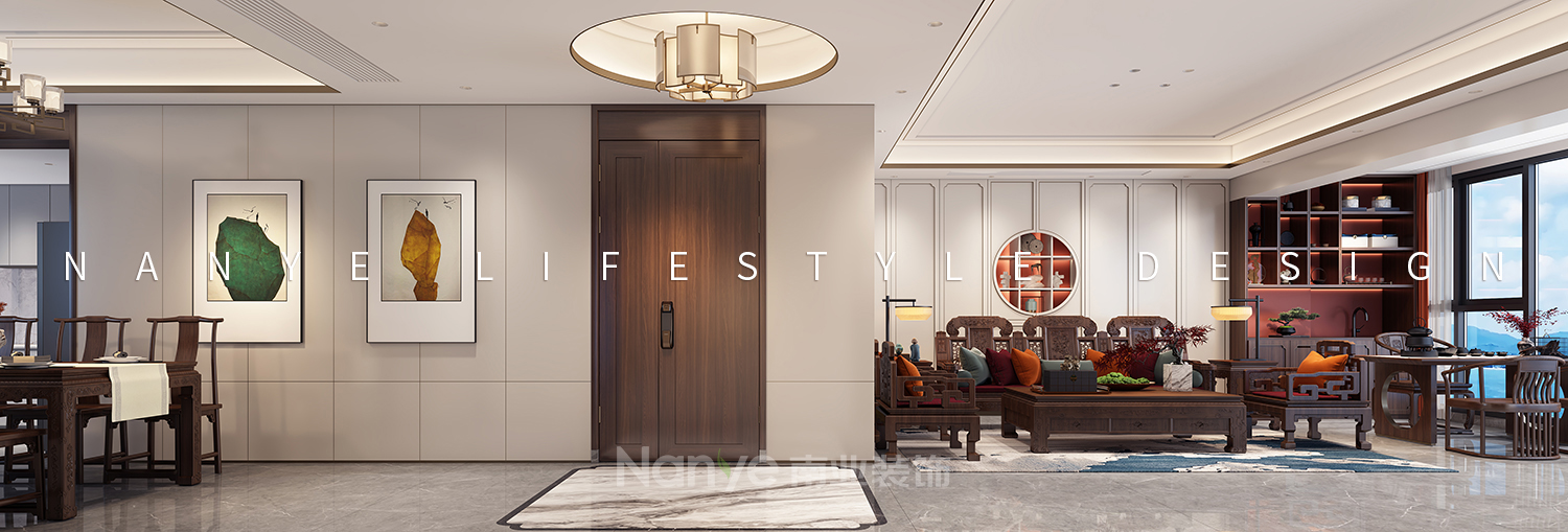 冠江墅169㎡新中式风格案例赏析