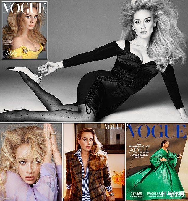 吴宣仪|阿黛尔登VOGUE美英封面，霸气女歌后造型谁与争锋，瘦下来真美