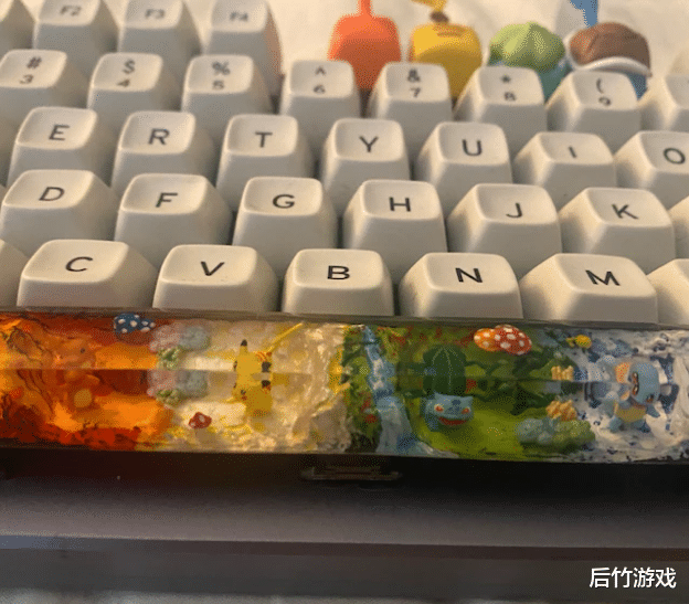 精灵宝可梦|一枚超萌的宝可梦定制按键现身：四萌兽齐聚一堂
