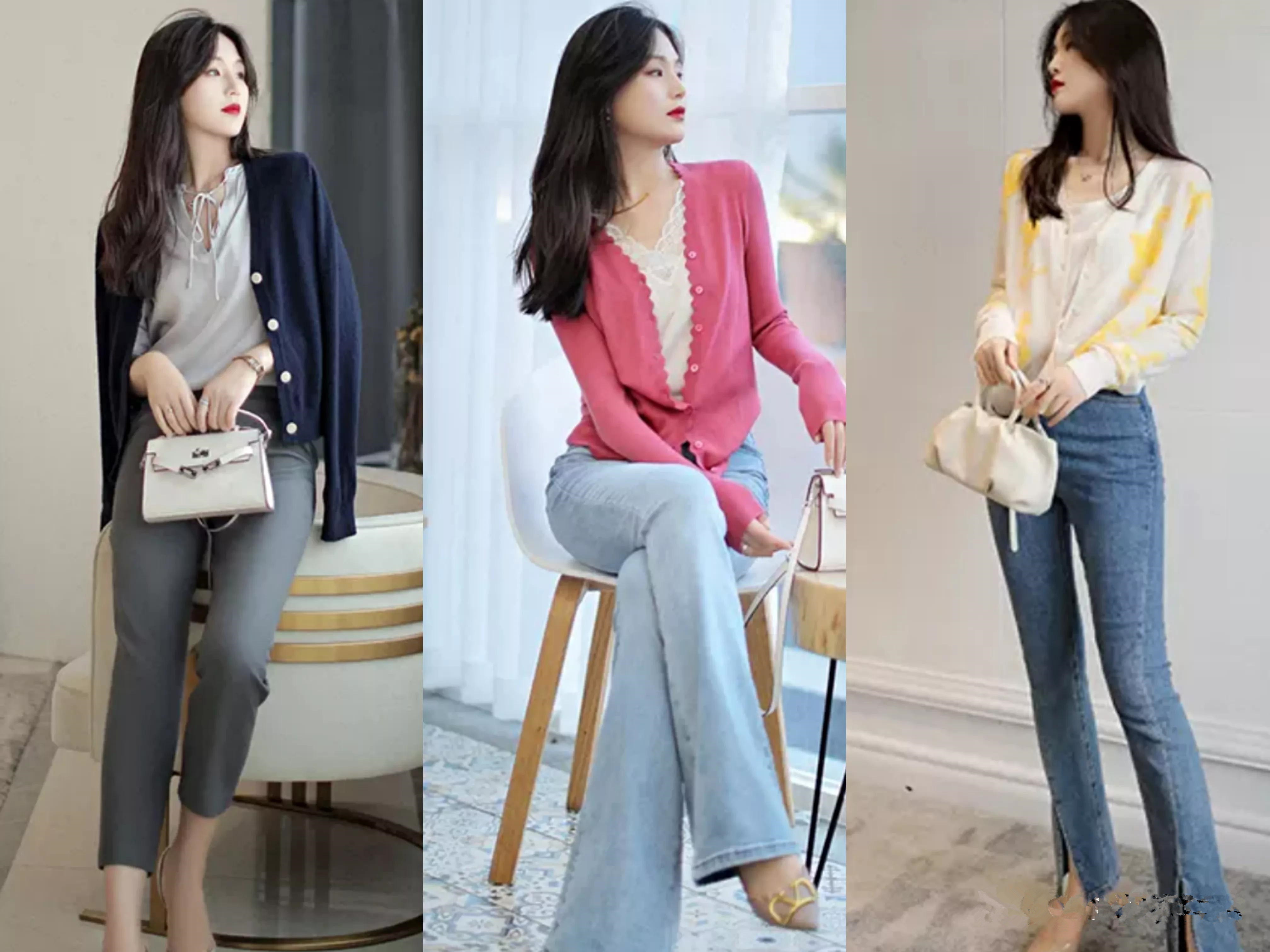 穿衣搭配|有品位的女人:上班少穿卫衣+打底裤!学美女这样穿:高级有韵味