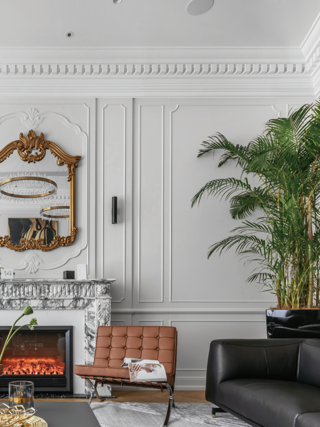 法式烂漫写意画vs别墅大客厅