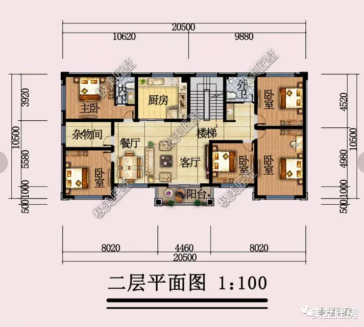 |占地200多平,三层欧式风,大气高雅!