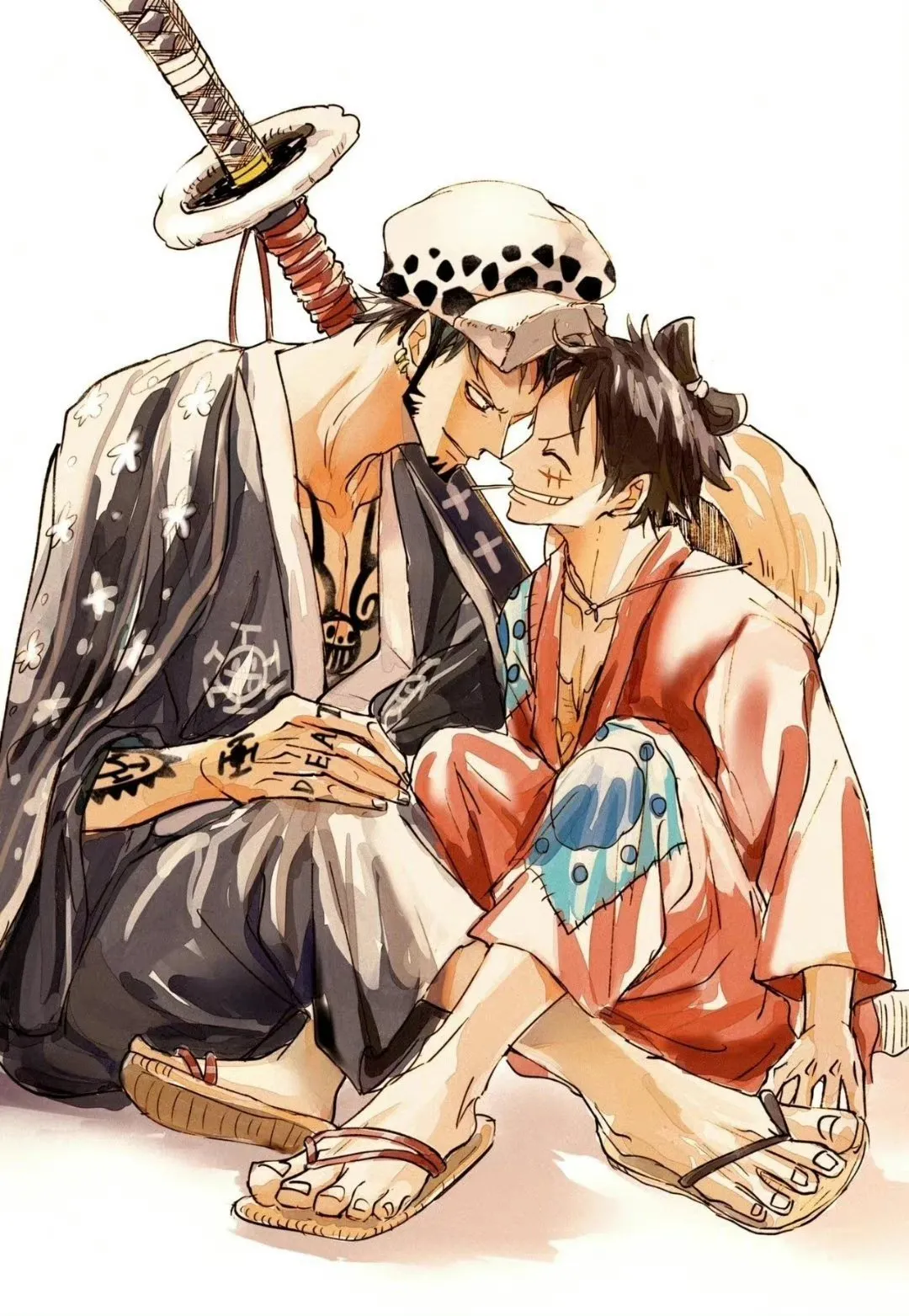 |海贼王【壁纸】:罗、路飞组合(每期20张)