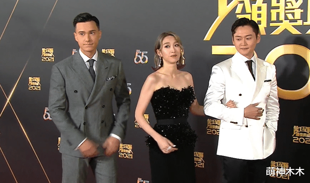 肖战|TVB颁奖礼红毯来了，陈自瑶公主裙大秀美背，钟嘉欣银色西装失策