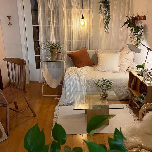 |38平，巴掌大的空间让她布置得有滋有味，一个人住一点也不将就！