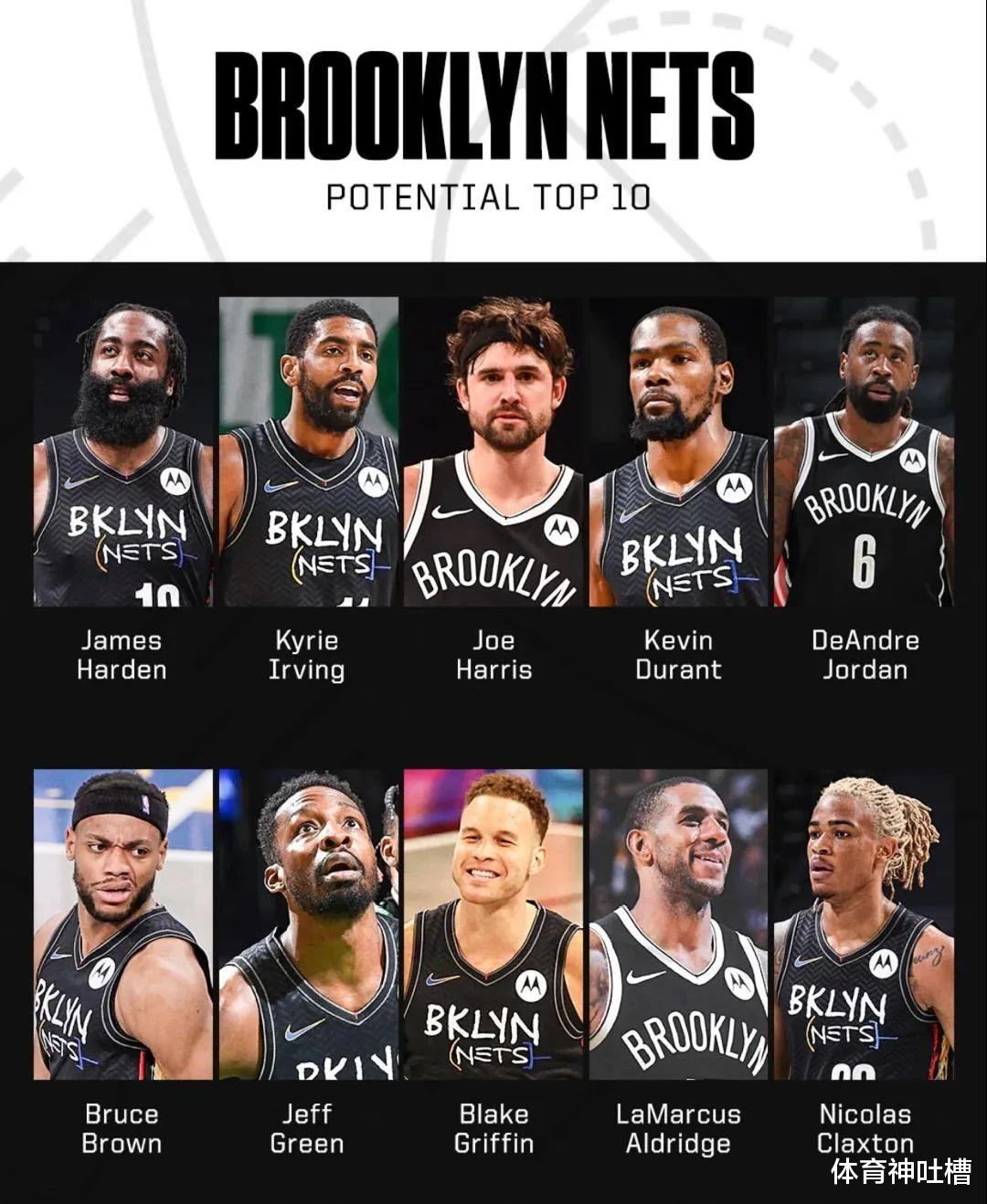 篮网队|篮网快船开抢了！最后总冠军拼图来了！三冠王终于来了，稳了