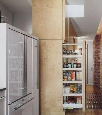 把厨房的橱柜做成这样 ,是真的太完美了!