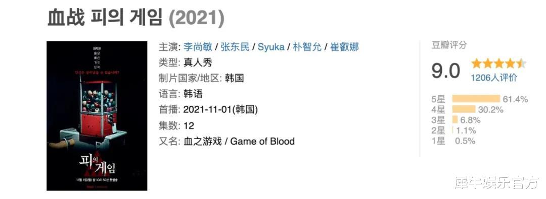 血之游戏|《血之游戏》：韩综没有天花板