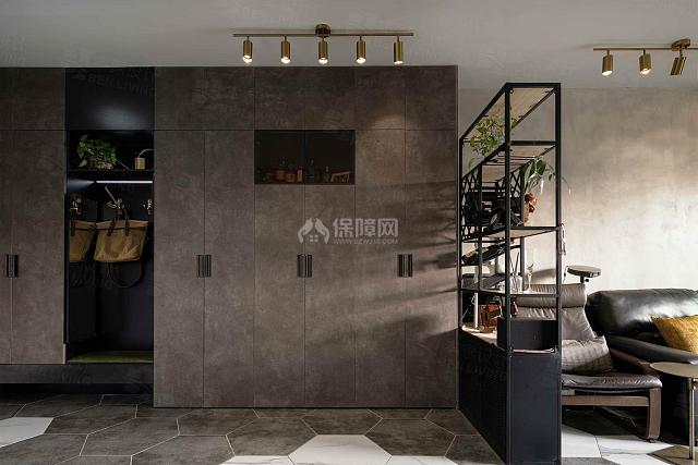 |84㎡工业风家装, 粗犷的设计打造不一样的质感!