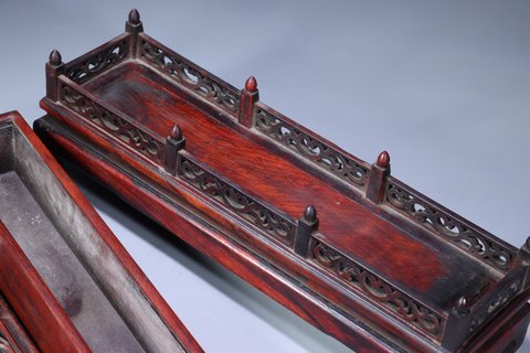 晚清|晚清：黄花梨木雕·文房香薰