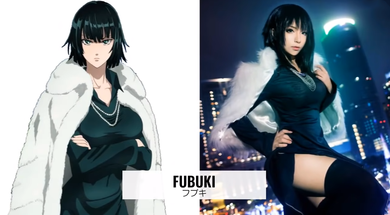 吹雪|一拳超人“真人版”:琦玉一脸“痴呆”状,吹雪身材获漫迷好评