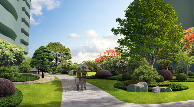 商业地产景观设计阶段的成本控制 建科园林景观设计