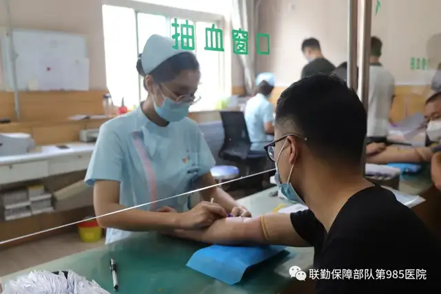 求职|体检现场丨第九八五医院圆满完成2021军队招聘文职人员体检工作