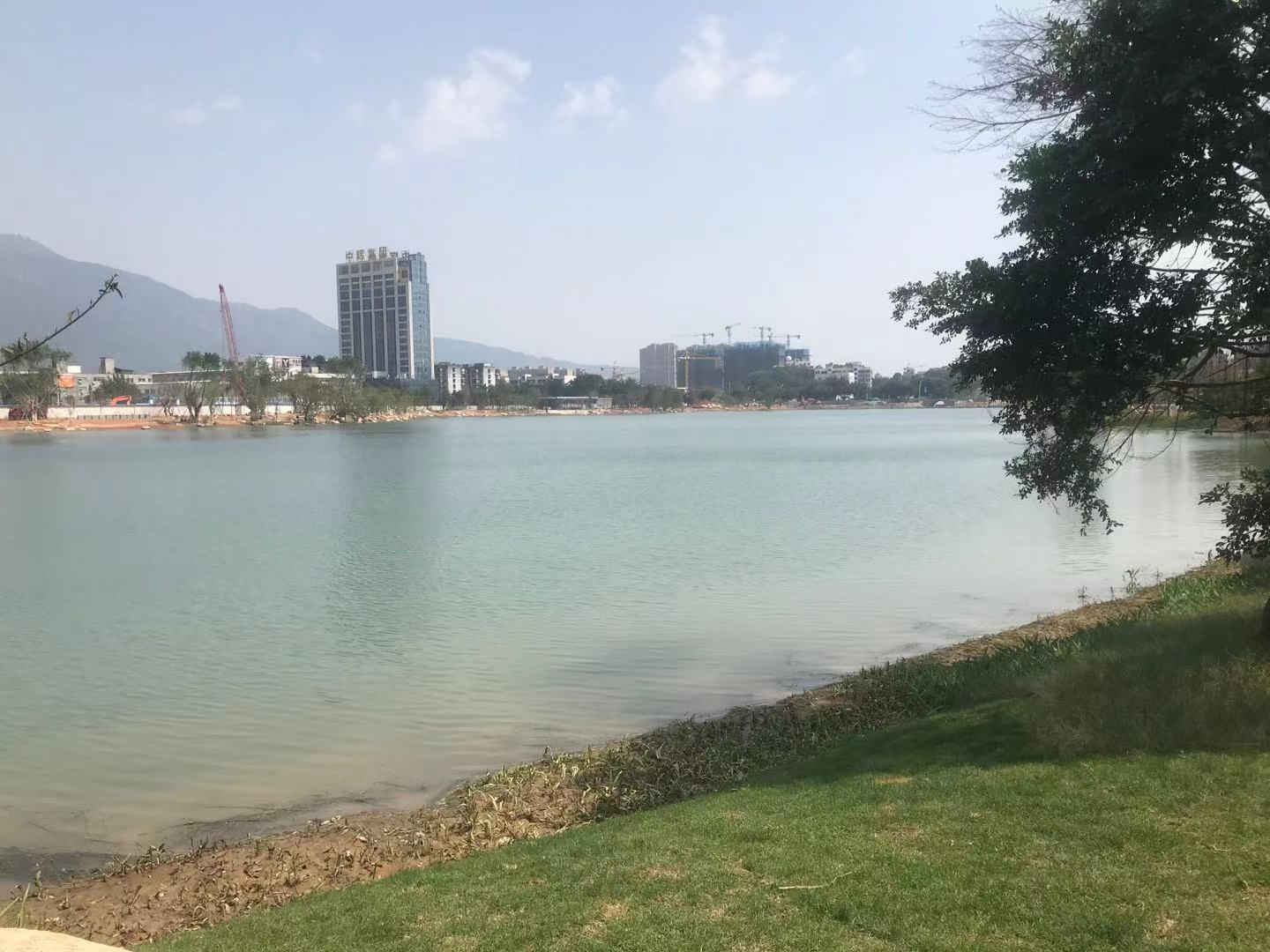 暖男桃桃 福州晉安湖最近的進展情況！已經(jīng)劃好重點！