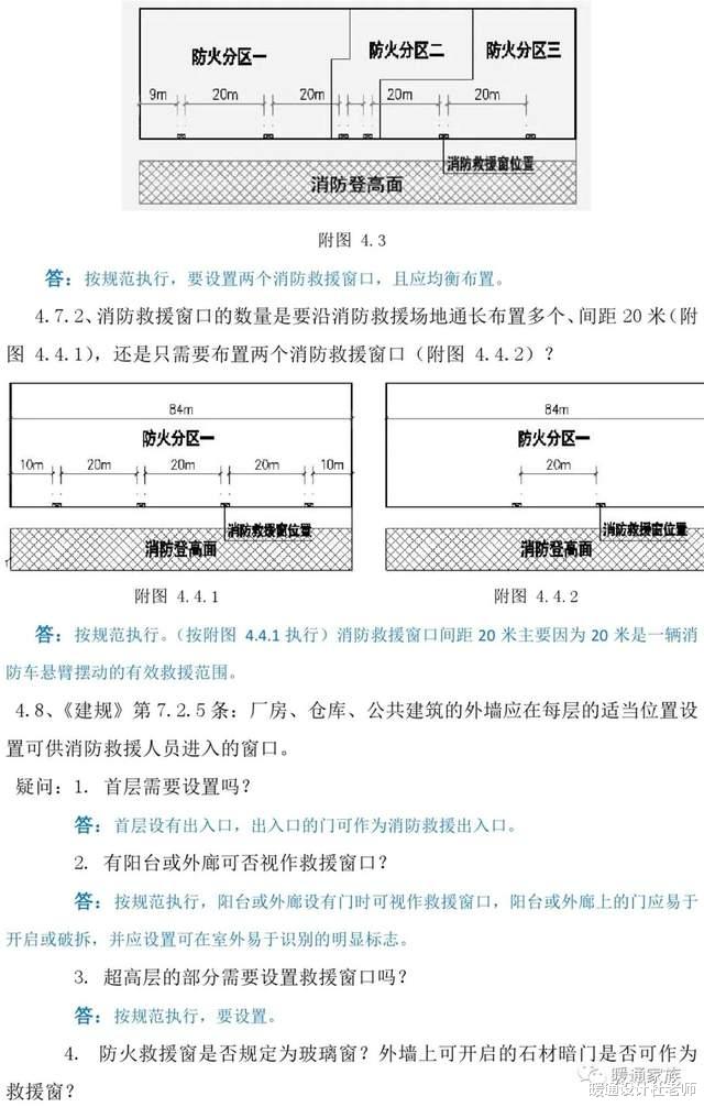 |消防设计、审查难点问题解答