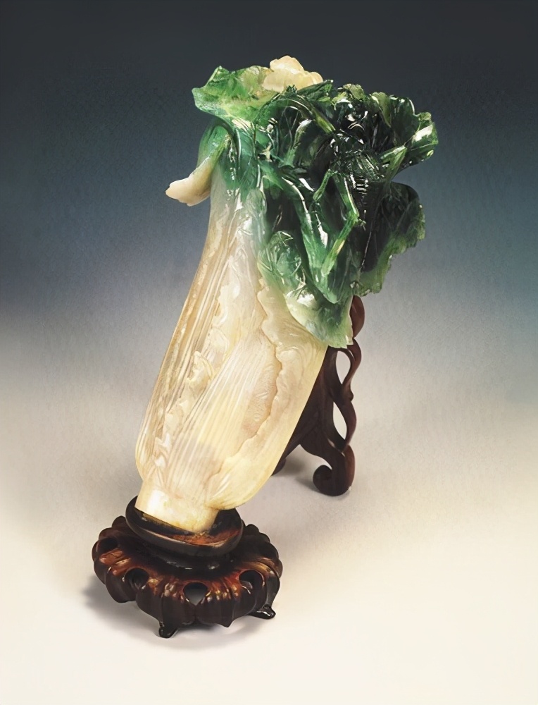 翡翠|台北故宫珍品：翡翠白菜