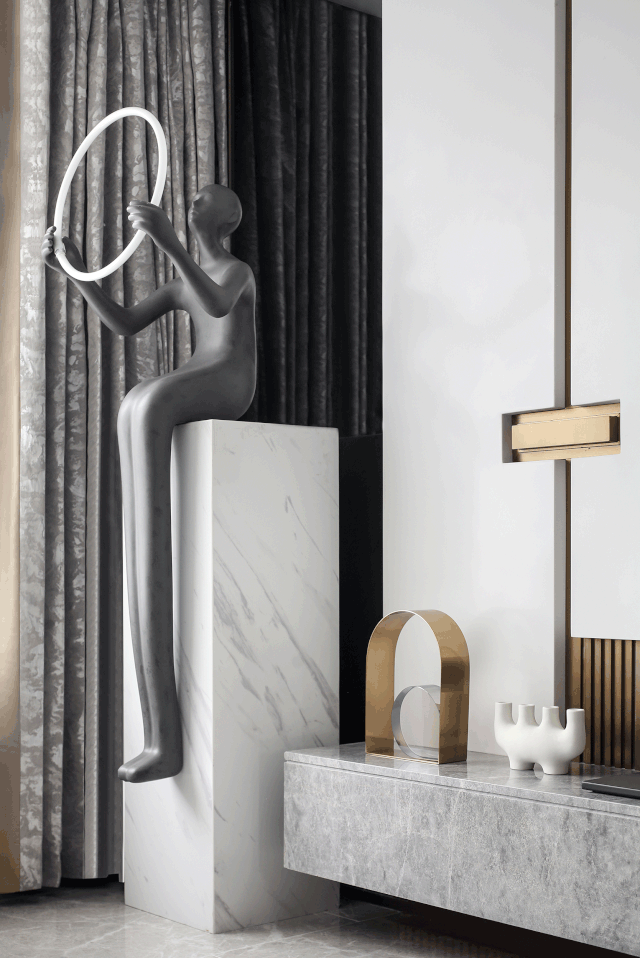 环球视野HOMEDECO|方黄设计丨中海望京府，探觅星座神话的梦想家