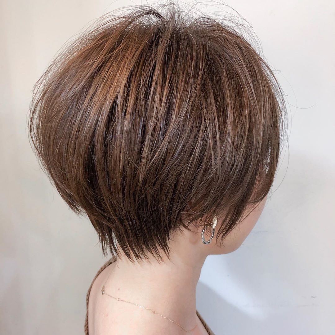 打底裤|女人过了50岁，发型这样剪，洋气时尚显气质