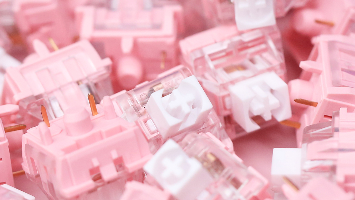 達爾優|達爾優Q糖軸圖賞簡評：粉白甜糖