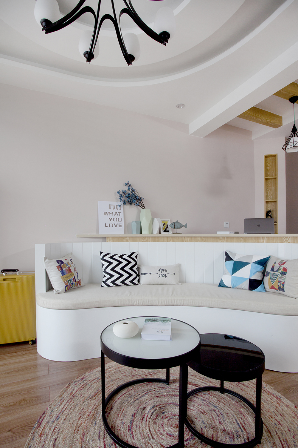 |60平方米的一居生活，用柔和的家装，打造田园色彩的小家